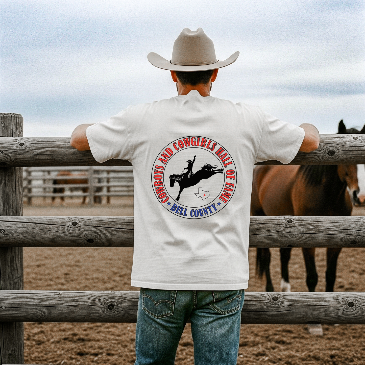 Bell County Hall of Fame Classic Logo Tee